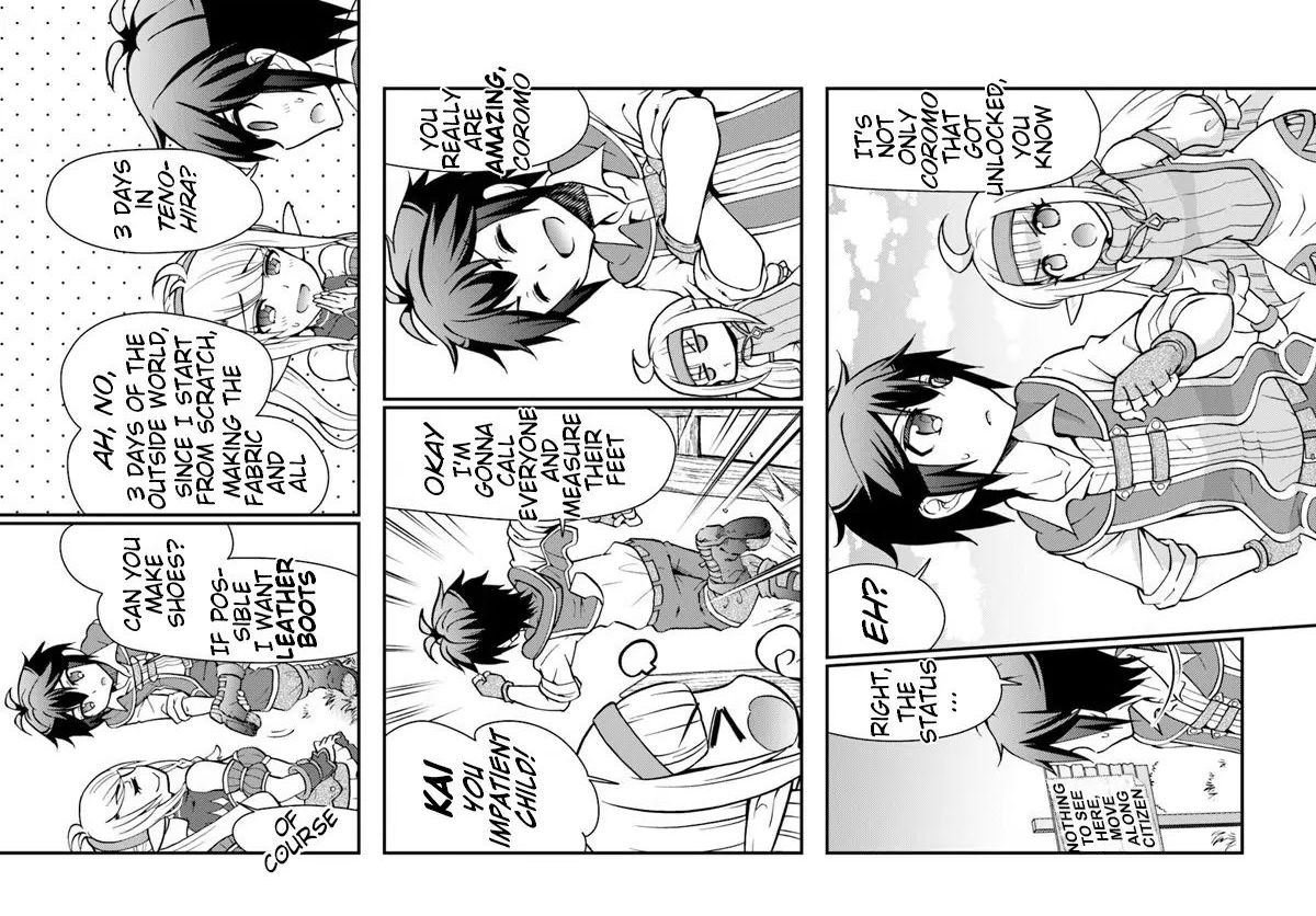 Tenohira Kaitaku Mura de Isekai Kenkokuki: Fueteku Yome-tachi to Nonbiri Mujintou Life Chapter 17 - Page 20