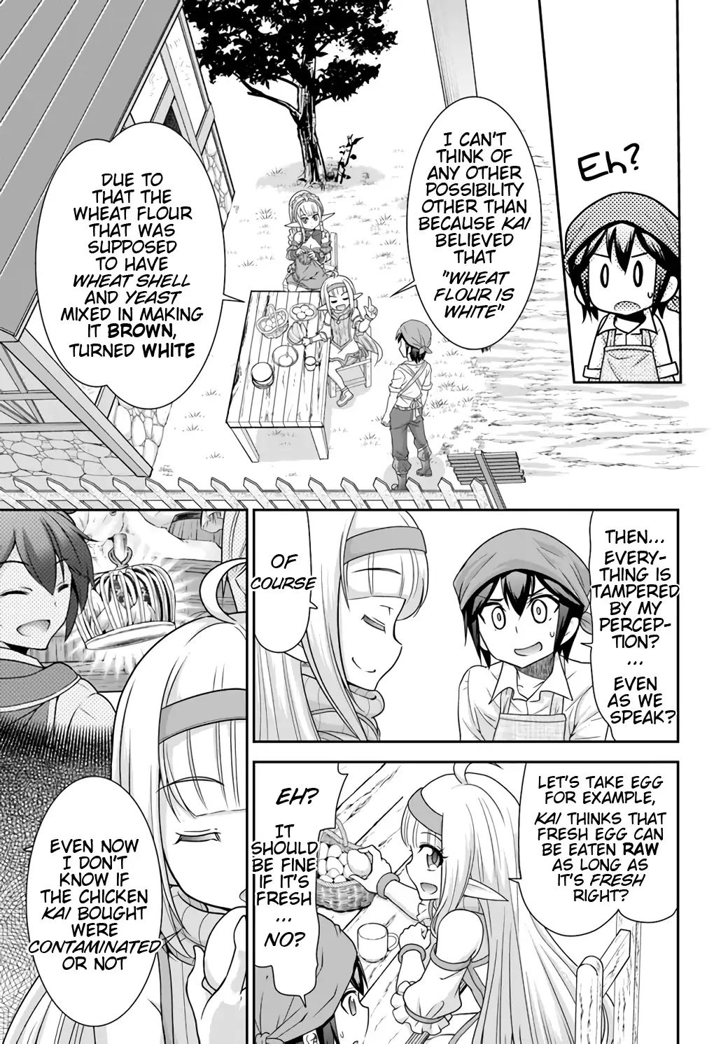 Tenohira Kaitaku Mura de Isekai Kenkokuki: Fueteku Yome-tachi to Nonbiri Mujintou Life Chapter 19 - Page 12