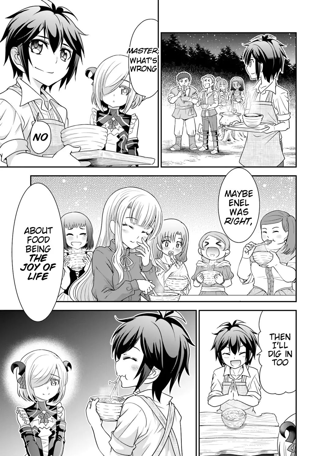 Tenohira Kaitaku Mura de Isekai Kenkokuki: Fueteku Yome-tachi to Nonbiri Mujintou Life Chapter 19 - Page 24