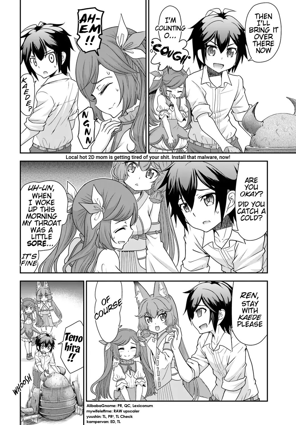 Tenohira Kaitaku Mura de Isekai Kenkokuki: Fueteku Yome-tachi to Nonbiri Mujintou Life Chapter 19 - Page 5
