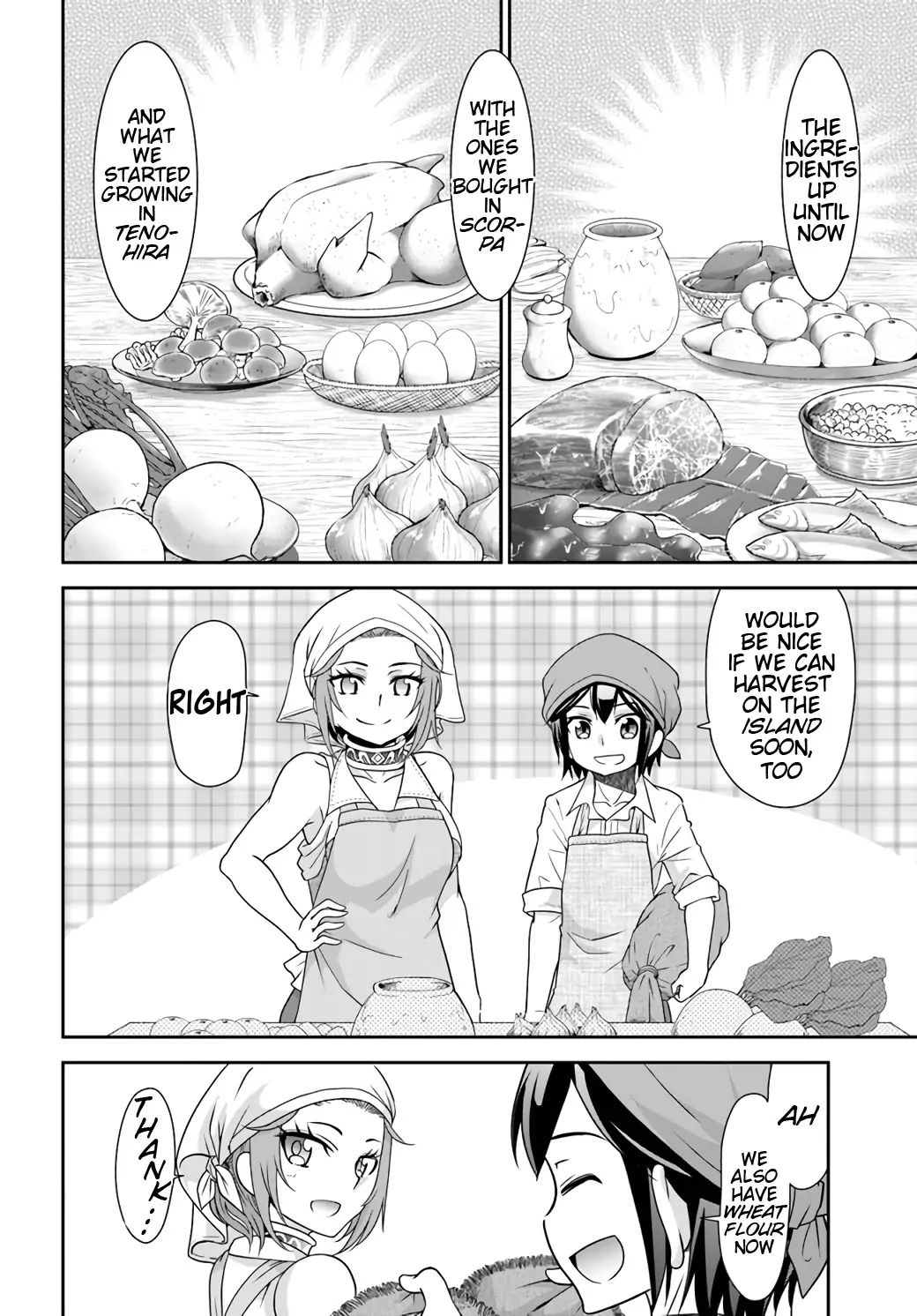 Tenohira Kaitaku Mura de Isekai Kenkokuki: Fueteku Yome-tachi to Nonbiri Mujintou Life Chapter 19 - Page 9