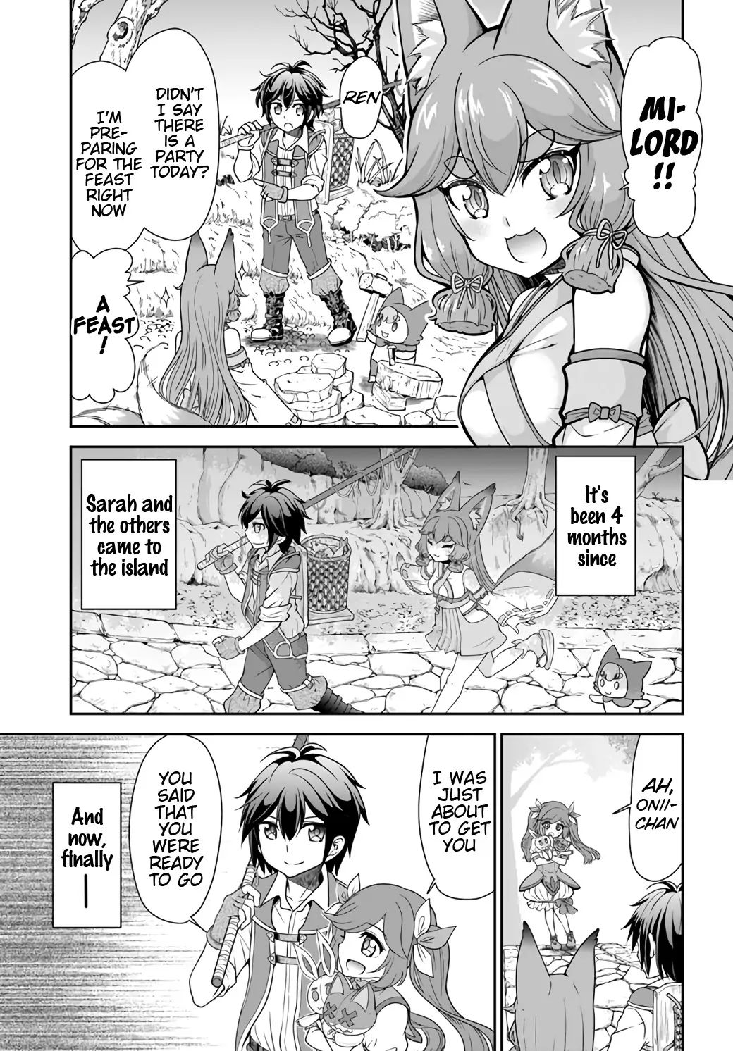 Tenohira Kaitaku Mura de Isekai Kenkokuki: Fueteku Yome-tachi to Nonbiri Mujintou Life Chapter 20 - Page 11