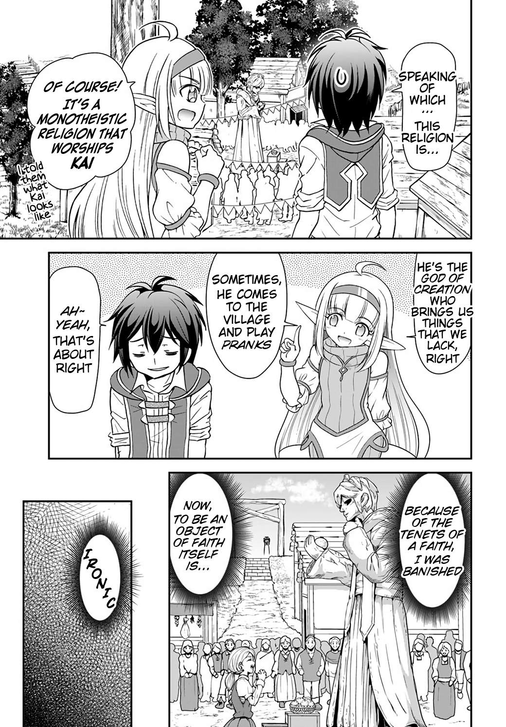 Tenohira Kaitaku Mura de Isekai Kenkokuki: Fueteku Yome-tachi to Nonbiri Mujintou Life Chapter 23 - Page 13