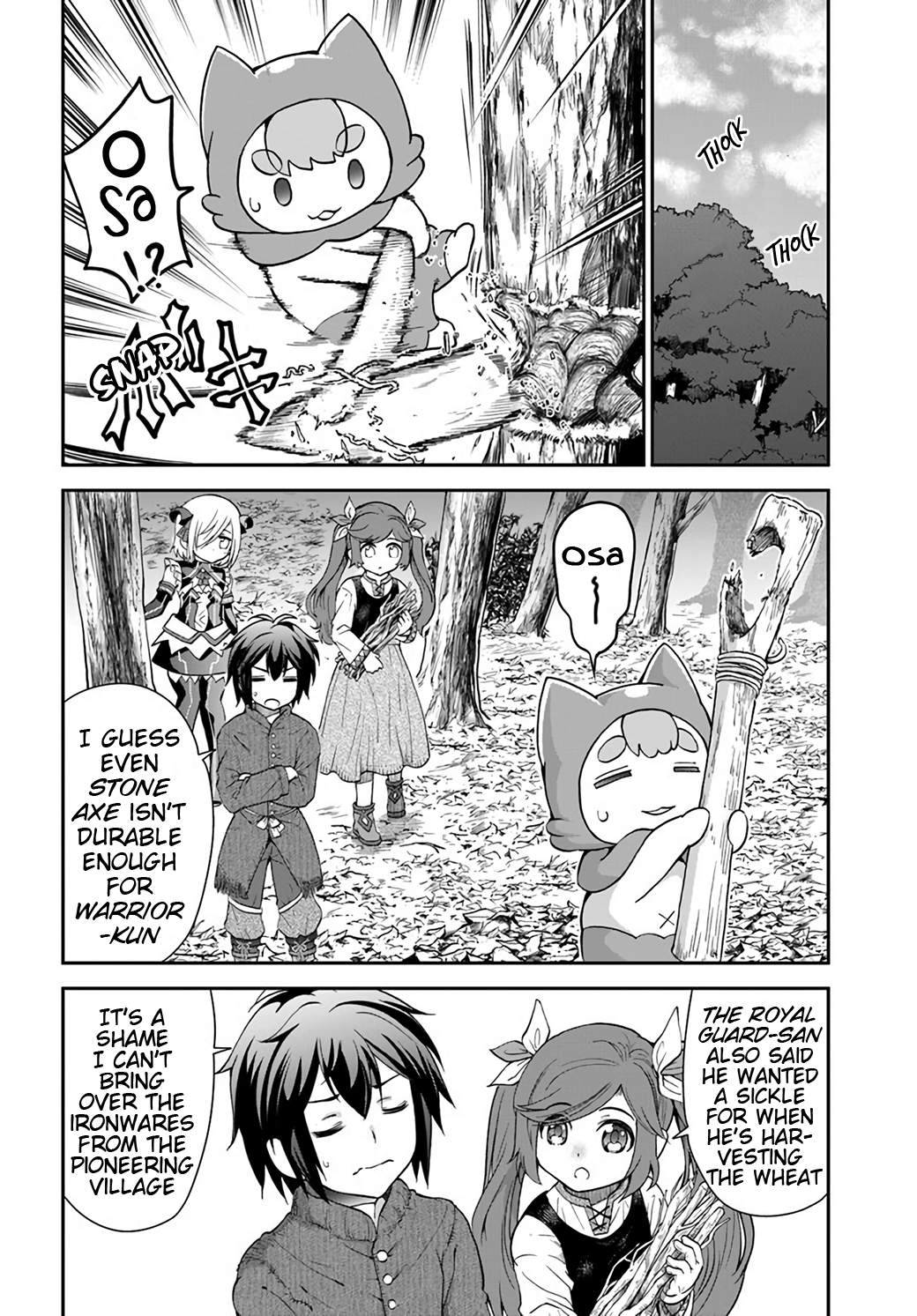 Tenohira Kaitaku Mura de Isekai Kenkokuki: Fueteku Yome-tachi to Nonbiri Mujintou Life Chapter 23 - Page 14