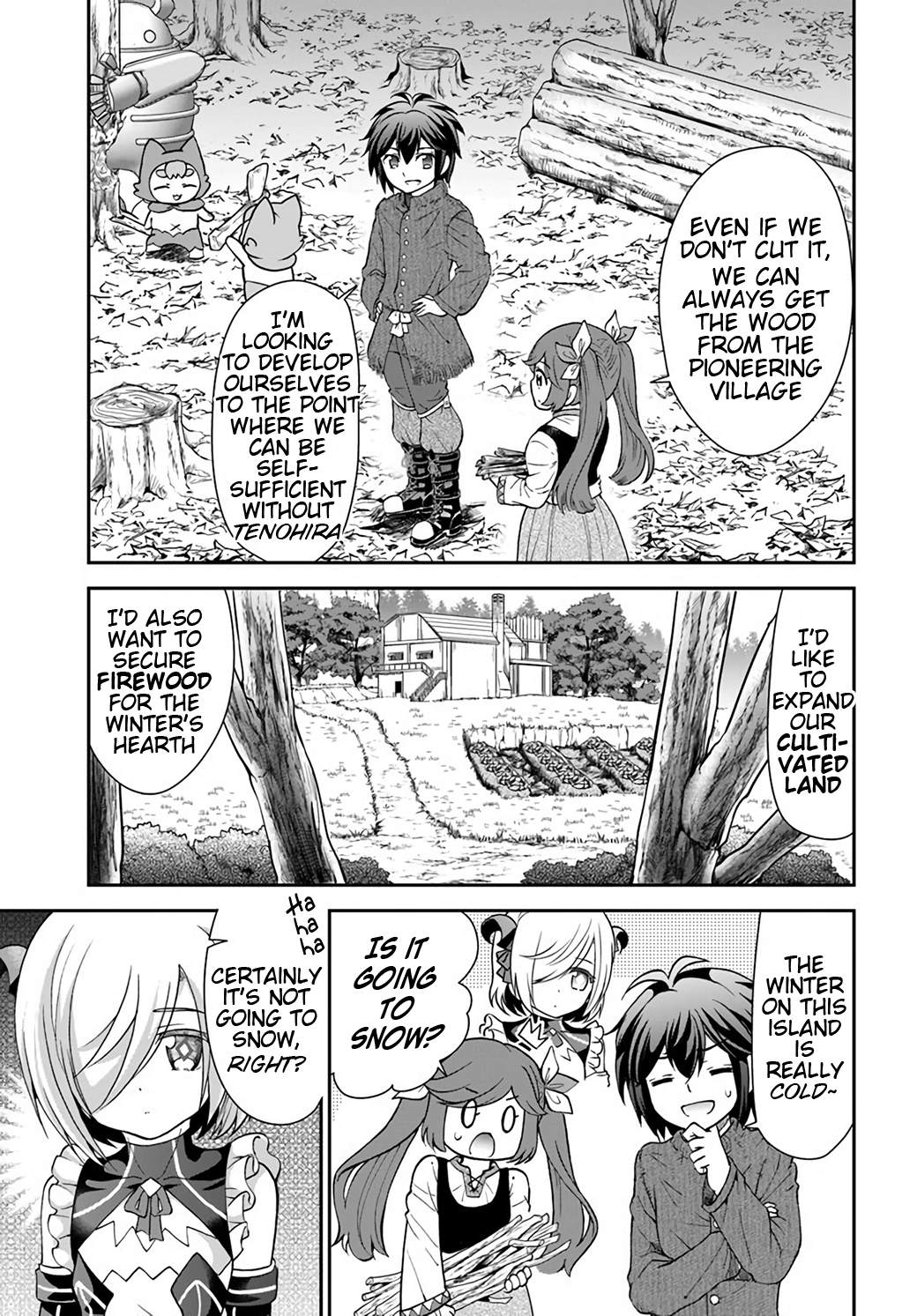 Tenohira Kaitaku Mura de Isekai Kenkokuki: Fueteku Yome-tachi to Nonbiri Mujintou Life Chapter 23 - Page 15