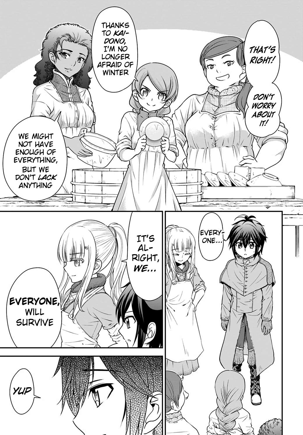 Tenohira Kaitaku Mura de Isekai Kenkokuki: Fueteku Yome-tachi to Nonbiri Mujintou Life Chapter 24 - Page 11