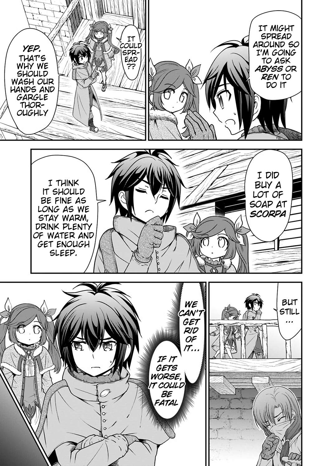 Tenohira Kaitaku Mura de Isekai Kenkokuki: Fueteku Yome-tachi to Nonbiri Mujintou Life Chapter 24 - Page 7
