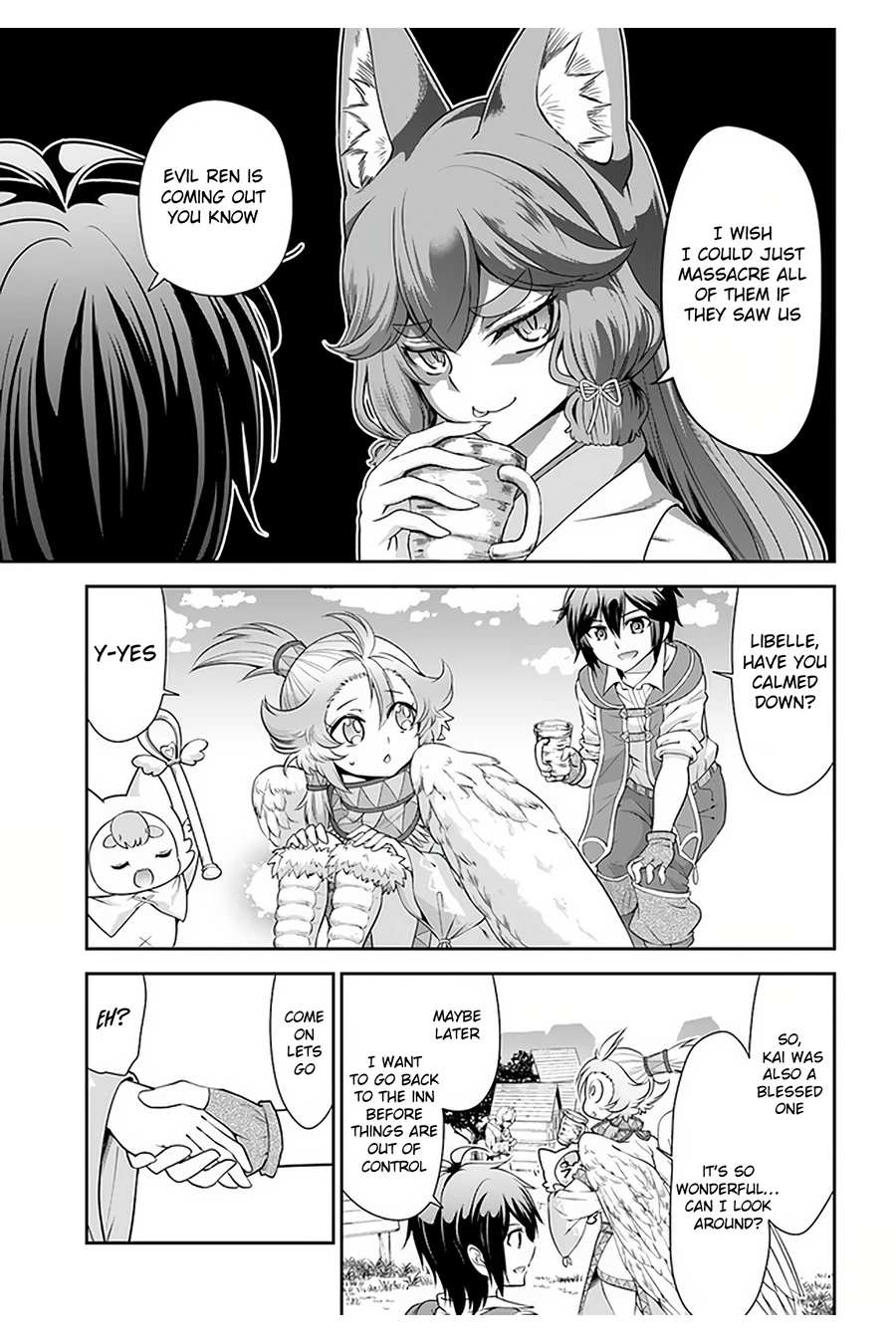 Tenohira Kaitaku Mura de Isekai Kenkokuki: Fueteku Yome-tachi to Nonbiri Mujintou Life Chapter 28 - Page 11