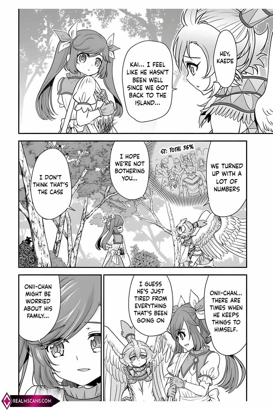 Tenohira Kaitaku Mura de Isekai Kenkokuki: Fueteku Yome-tachi to Nonbiri Mujintou Life Chapter 33 - Page 7