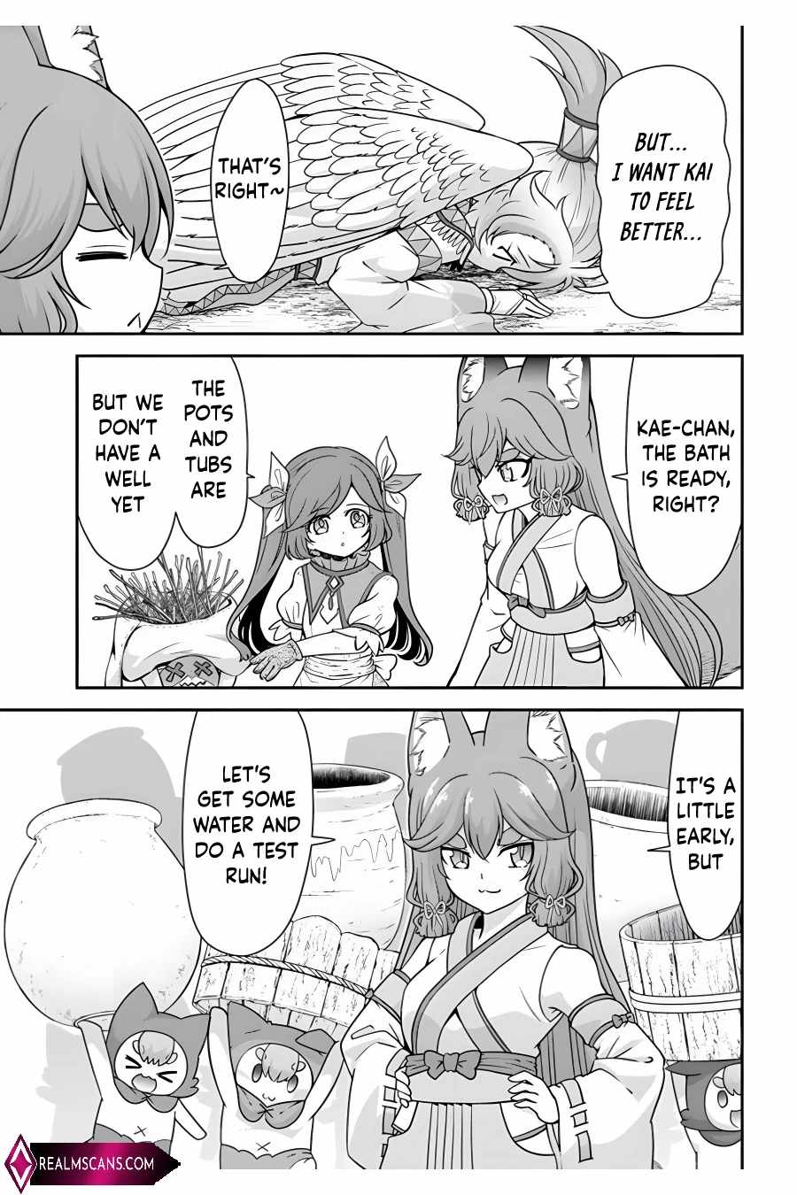 Tenohira Kaitaku Mura de Isekai Kenkokuki: Fueteku Yome-tachi to Nonbiri Mujintou Life Chapter 33 - Page 10