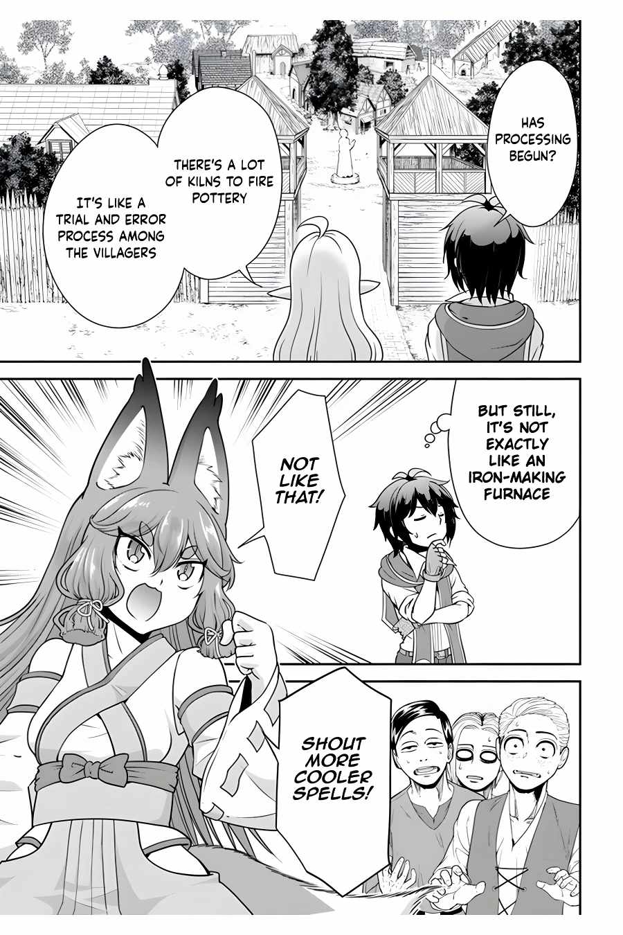 Tenohira Kaitaku Mura de Isekai Kenkokuki: Fueteku Yome-tachi to Nonbiri Mujintou Life Chapter 34 - Page 12
