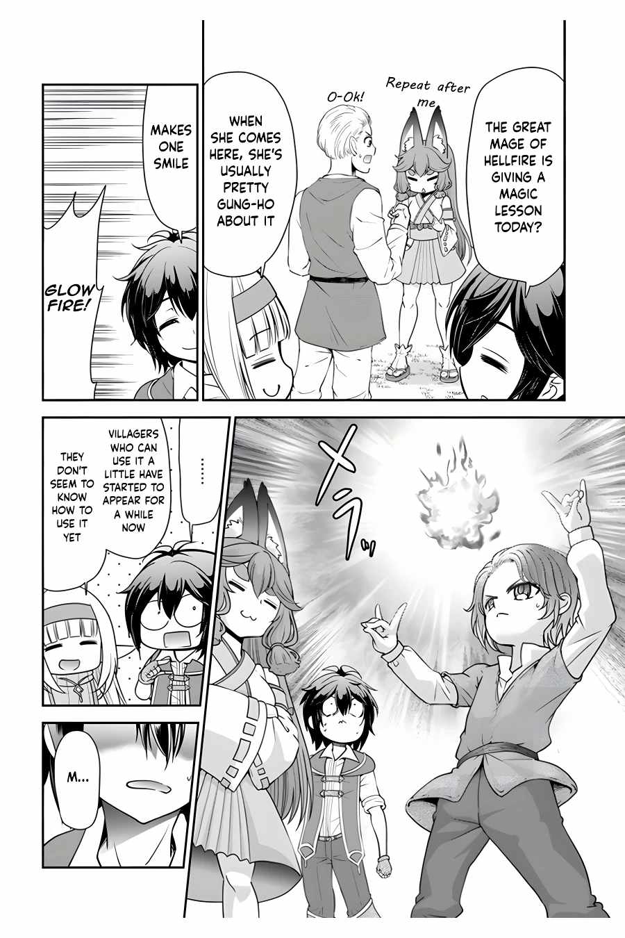 Tenohira Kaitaku Mura de Isekai Kenkokuki: Fueteku Yome-tachi to Nonbiri Mujintou Life Chapter 34 - Page 13