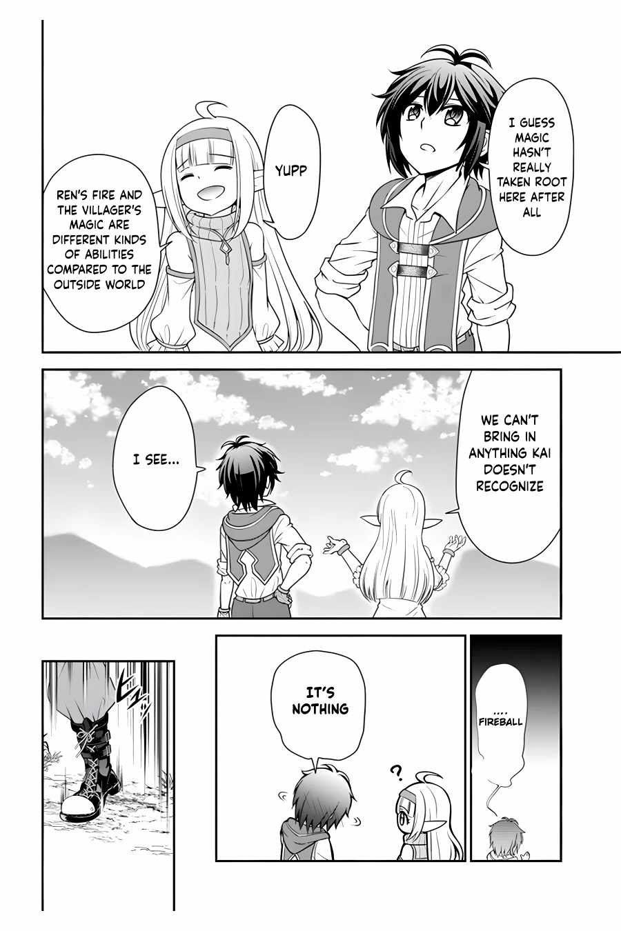 Tenohira Kaitaku Mura de Isekai Kenkokuki: Fueteku Yome-tachi to Nonbiri Mujintou Life Chapter 34 - Page 15
