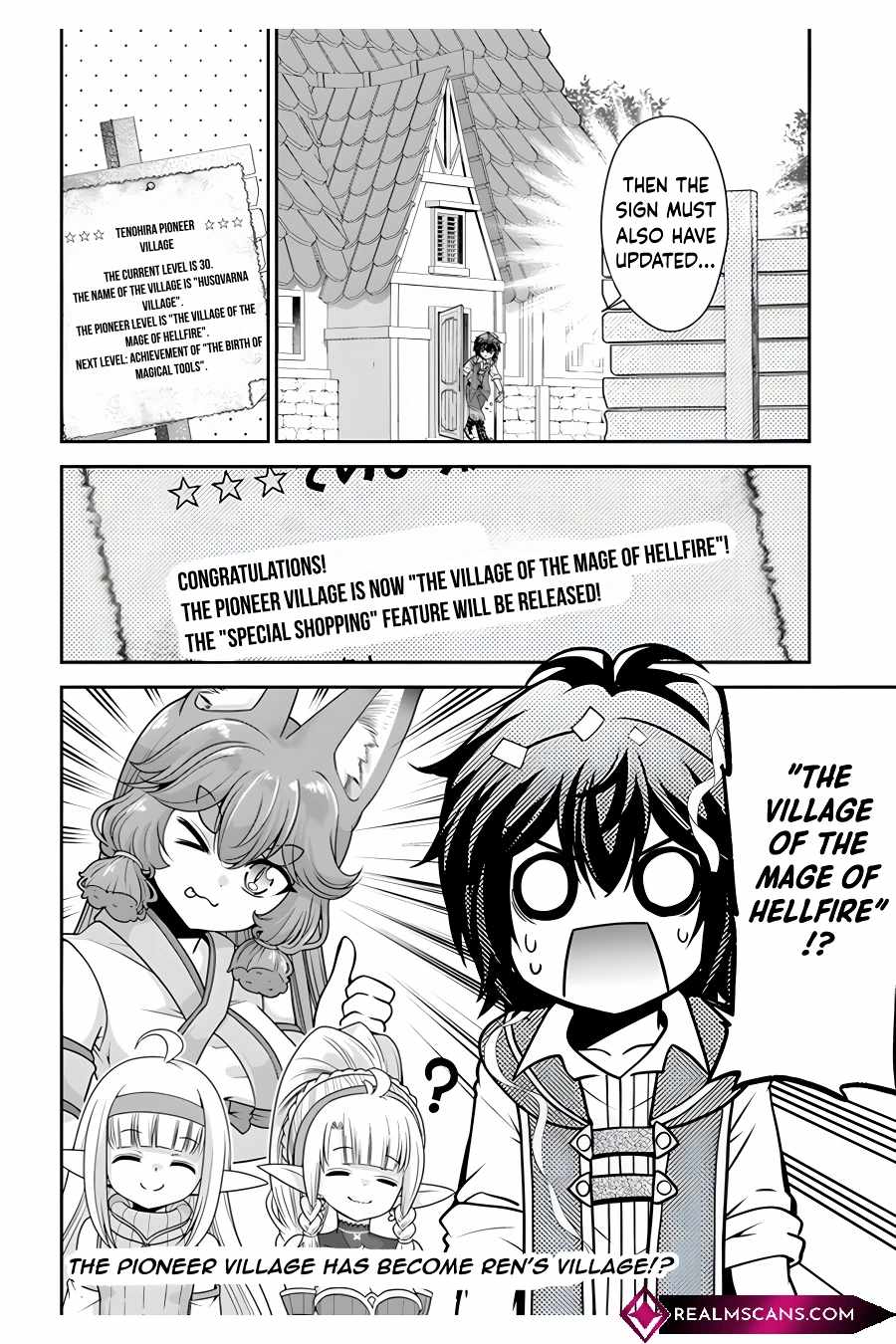 Tenohira Kaitaku Mura de Isekai Kenkokuki: Fueteku Yome-tachi to Nonbiri Mujintou Life Chapter 34 - Page 25