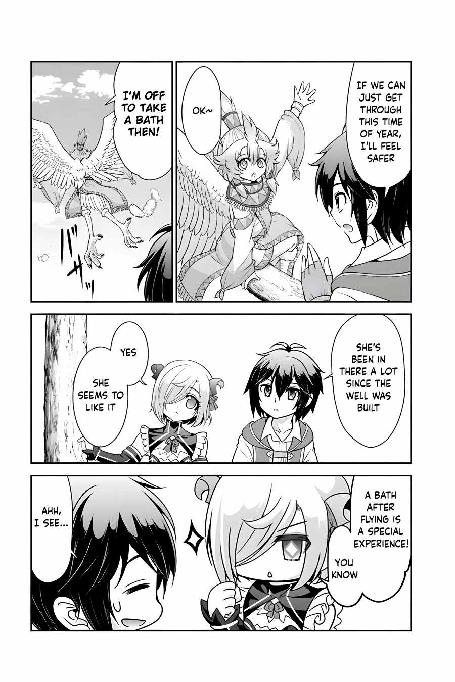 Tenohira Kaitaku Mura de Isekai Kenkokuki: Fueteku Yome-tachi to Nonbiri Mujintou Life Chapter 34 - Page 7