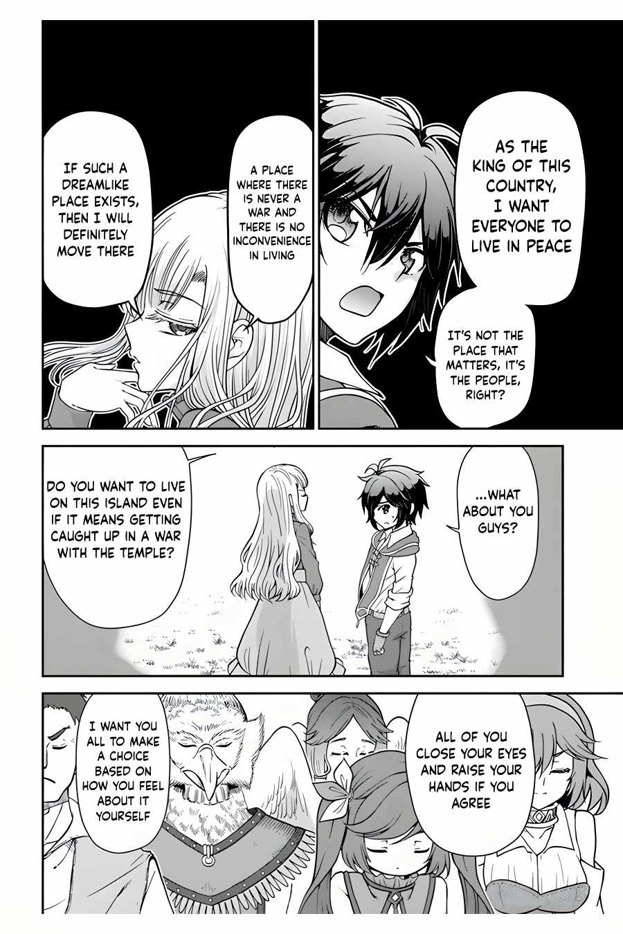 Tenohira Kaitaku Mura de Isekai Kenkokuki: Fueteku Yome-tachi to Nonbiri Mujintou Life Chapter 35 - Page 15