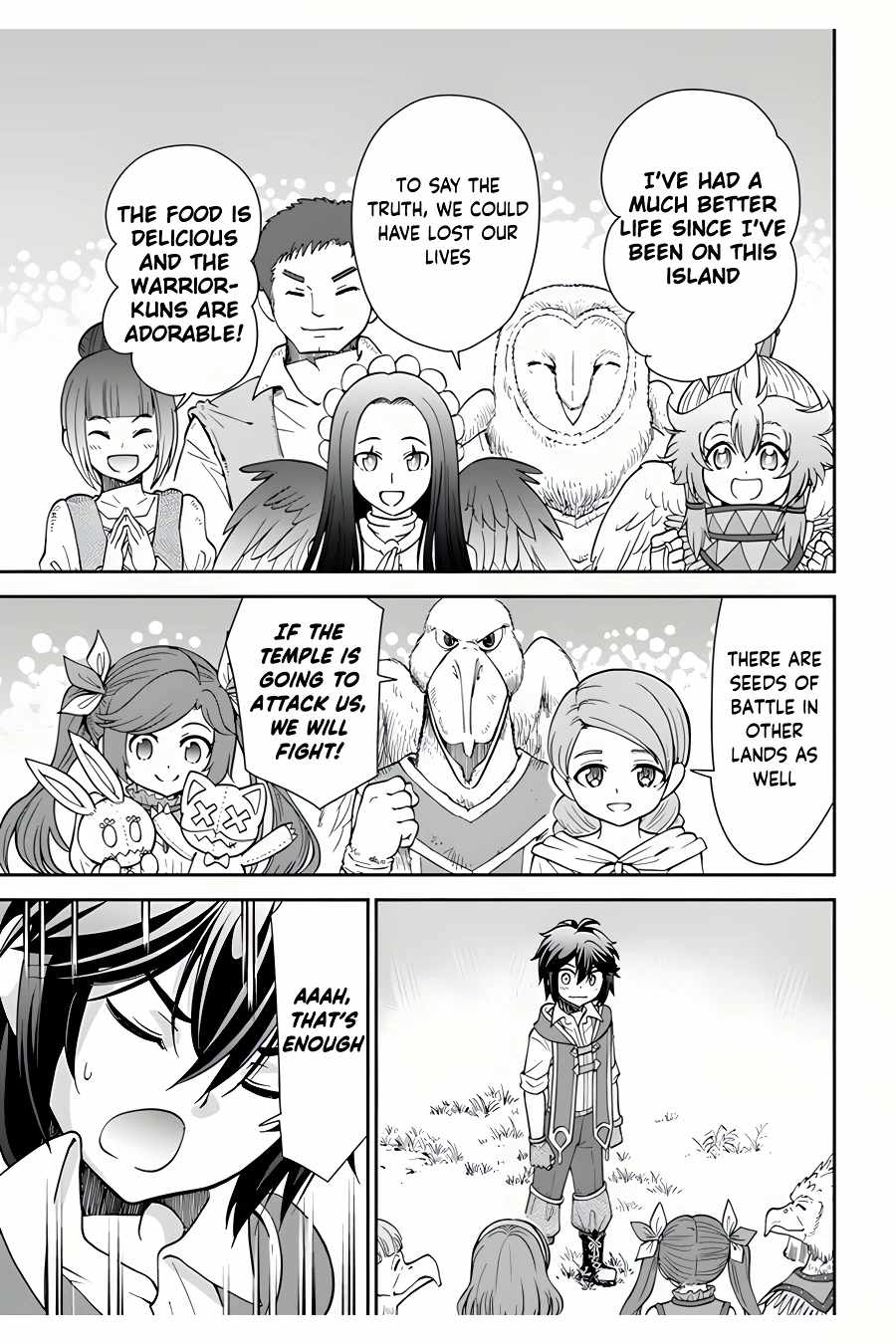 Tenohira Kaitaku Mura de Isekai Kenkokuki: Fueteku Yome-tachi to Nonbiri Mujintou Life Chapter 35 - Page 18