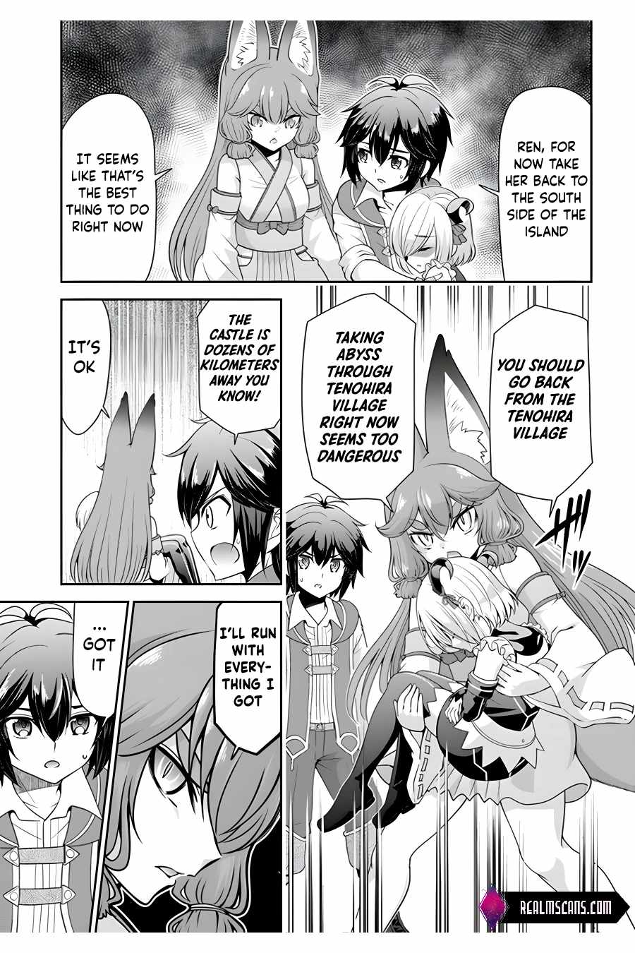 Tenohira Kaitaku Mura de Isekai Kenkokuki: Fueteku Yome-tachi to Nonbiri Mujintou Life Chapter 36 - Page 6