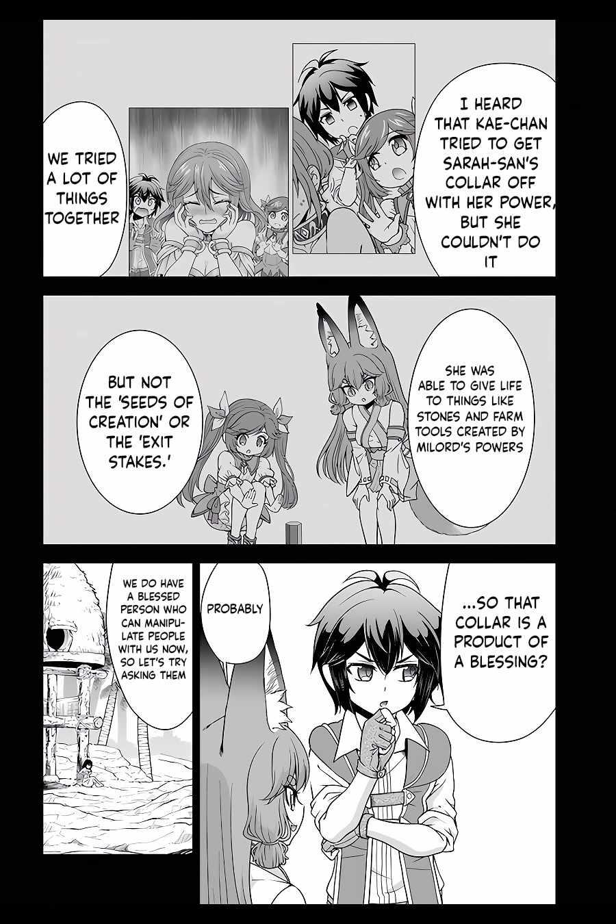 Tenohira Kaitaku Mura de Isekai Kenkokuki: Fueteku Yome-tachi to Nonbiri Mujintou Life Chapter 37 - Page 11