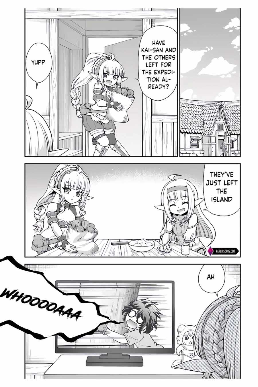 Tenohira Kaitaku Mura de Isekai Kenkokuki: Fueteku Yome-tachi to Nonbiri Mujintou Life Chapter 38 - Page 2