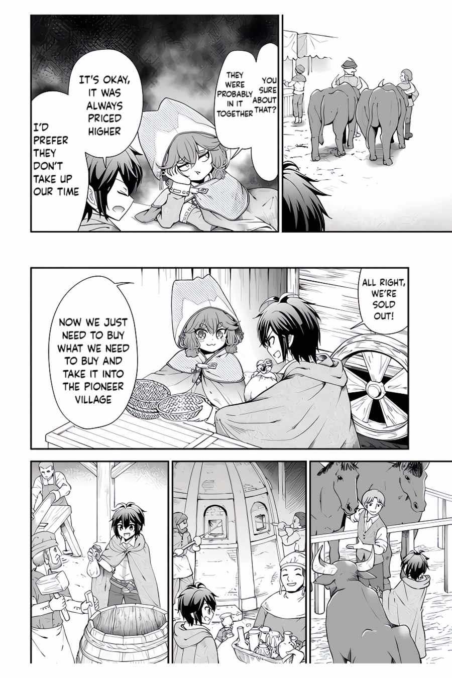 Tenohira Kaitaku Mura de Isekai Kenkokuki: Fueteku Yome-tachi to Nonbiri Mujintou Life Chapter 38 - Page 13