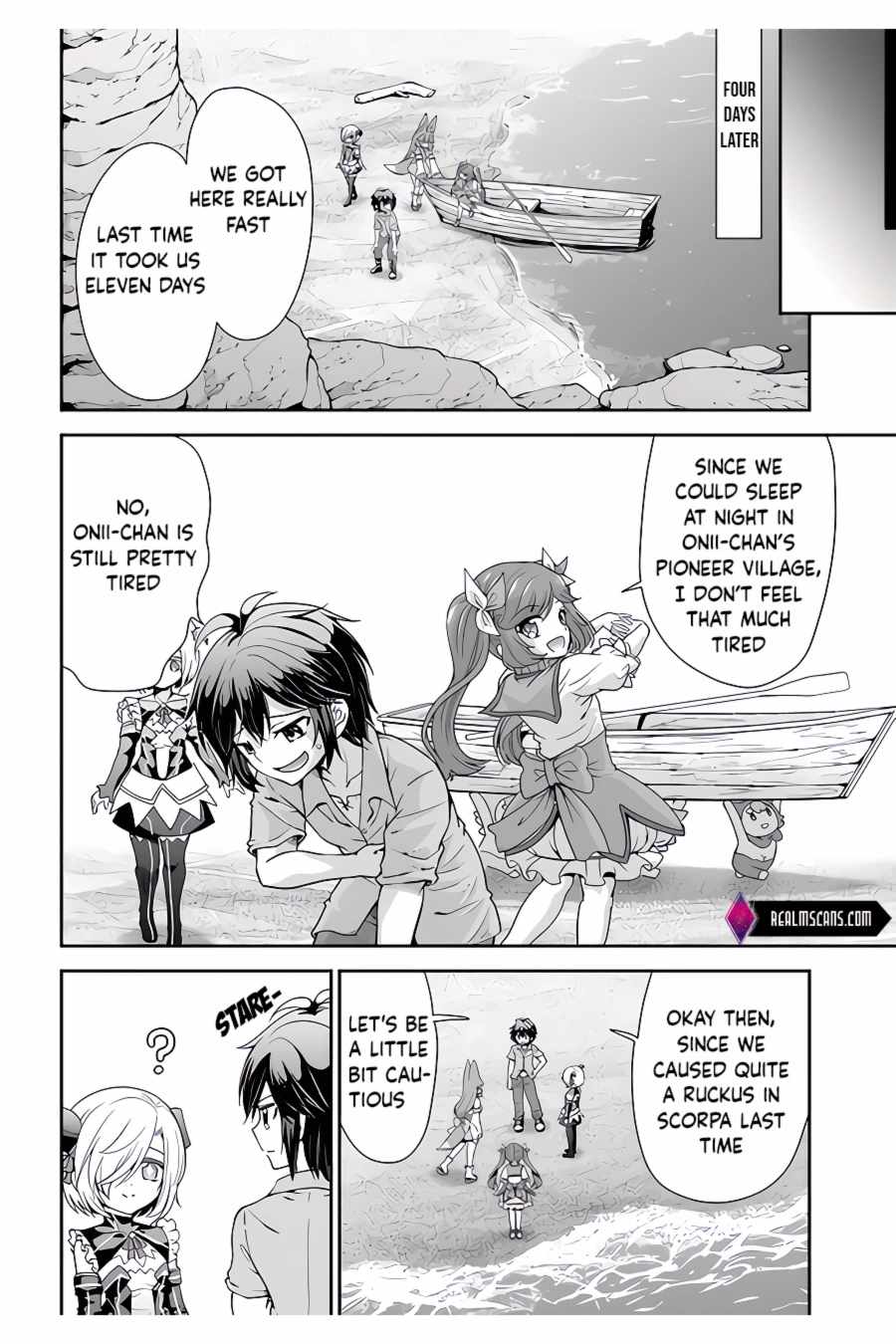 Tenohira Kaitaku Mura de Isekai Kenkokuki: Fueteku Yome-tachi to Nonbiri Mujintou Life Chapter 38 - Page 7