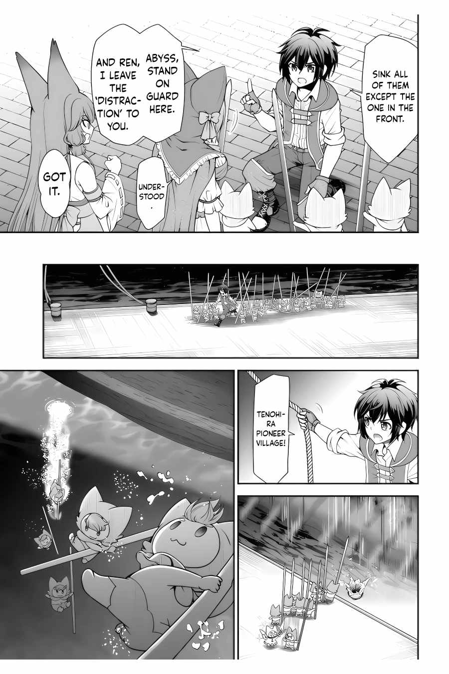 Tenohira Kaitaku Mura de Isekai Kenkokuki: Fueteku Yome-tachi to Nonbiri Mujintou Life Chapter 41 - Page 16