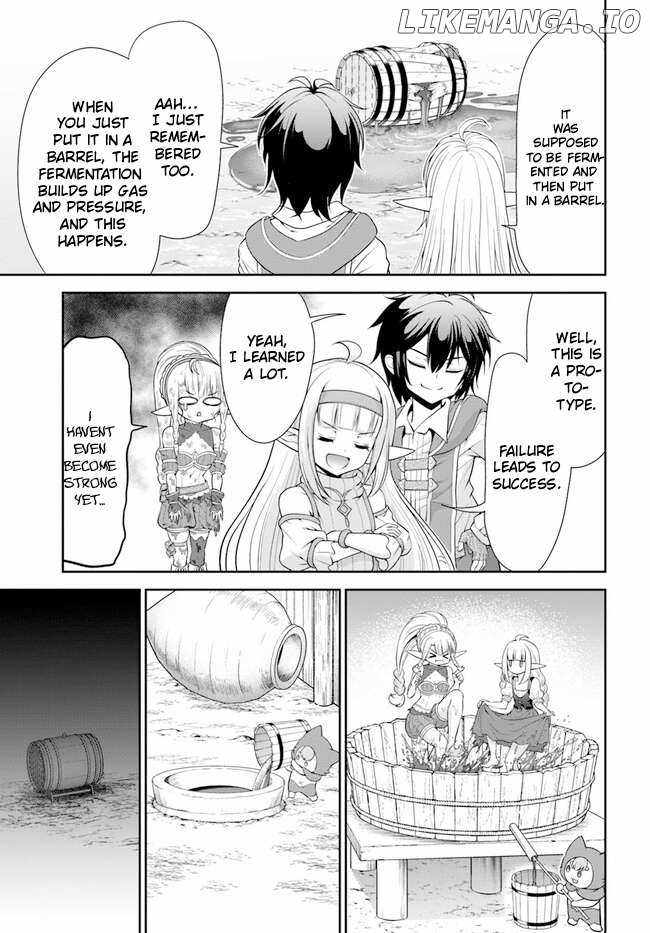 Tenohira Kaitaku Mura de Isekai Kenkokuki: Fueteku Yome-tachi to Nonbiri Mujintou Life Chapter 45 - Page 12