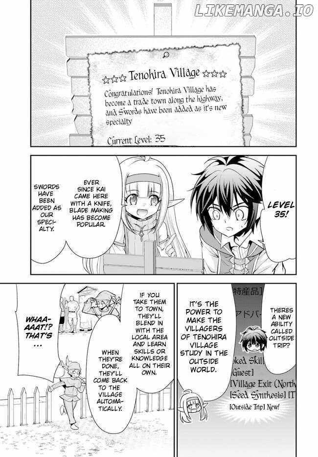 Tenohira Kaitaku Mura de Isekai Kenkokuki: Fueteku Yome-tachi to Nonbiri Mujintou Life Chapter 45 - Page 14