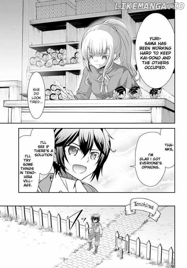 Tenohira Kaitaku Mura de Isekai Kenkokuki: Fueteku Yome-tachi to Nonbiri Mujintou Life Chapter 45 - Page 4