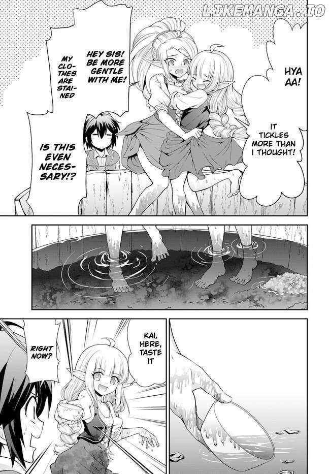 Tenohira Kaitaku Mura de Isekai Kenkokuki: Fueteku Yome-tachi to Nonbiri Mujintou Life Chapter 45 - Page 8