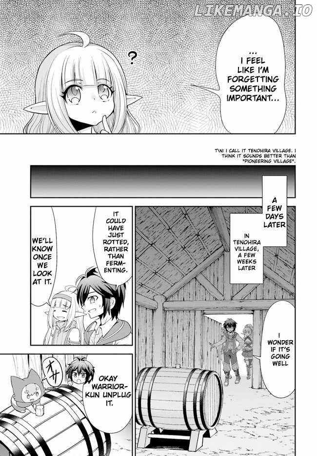 Tenohira Kaitaku Mura de Isekai Kenkokuki: Fueteku Yome-tachi to Nonbiri Mujintou Life Chapter 45 - Page 10