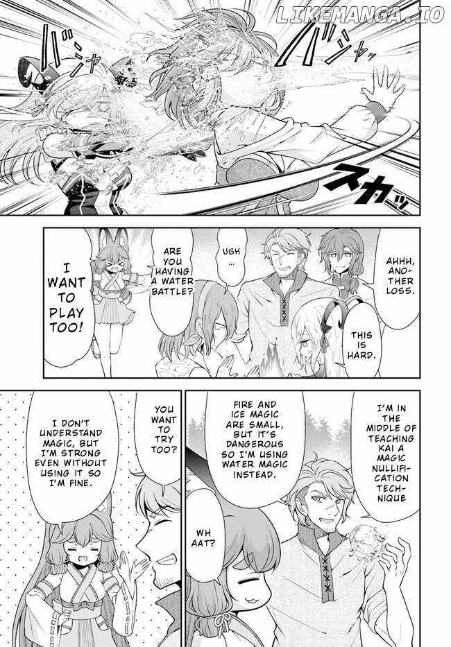 Tenohira Kaitaku Mura de Isekai Kenkokuki: Fueteku Yome-tachi to Nonbiri Mujintou Life Chapter 46 - Page 4