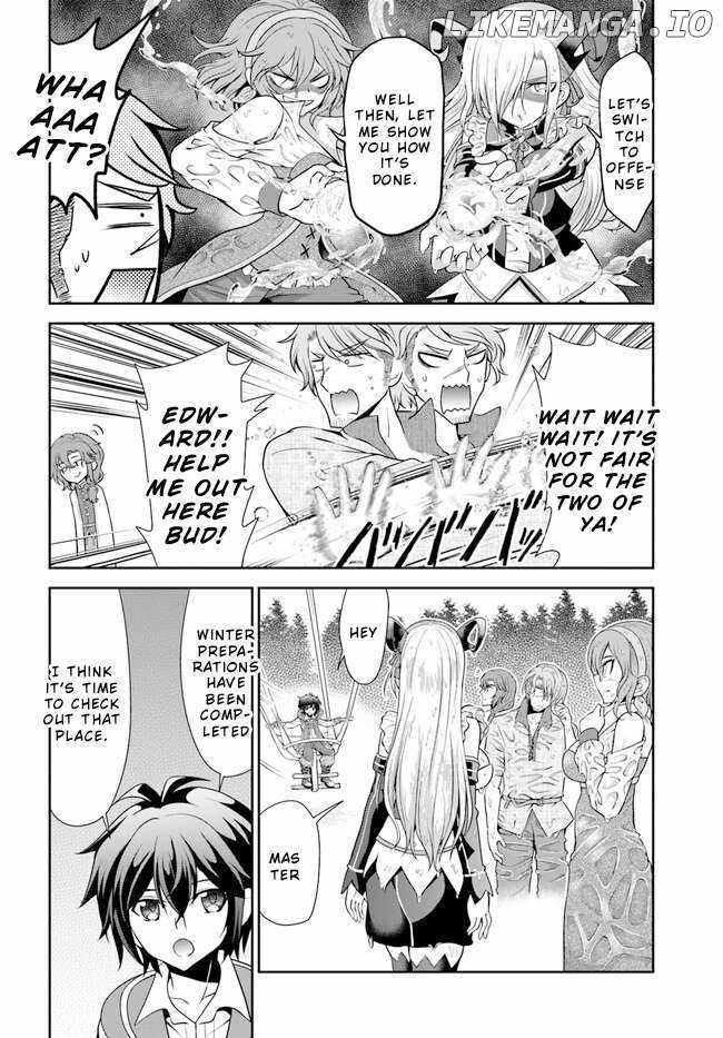 Tenohira Kaitaku Mura de Isekai Kenkokuki: Fueteku Yome-tachi to Nonbiri Mujintou Life Chapter 46 - Page 5