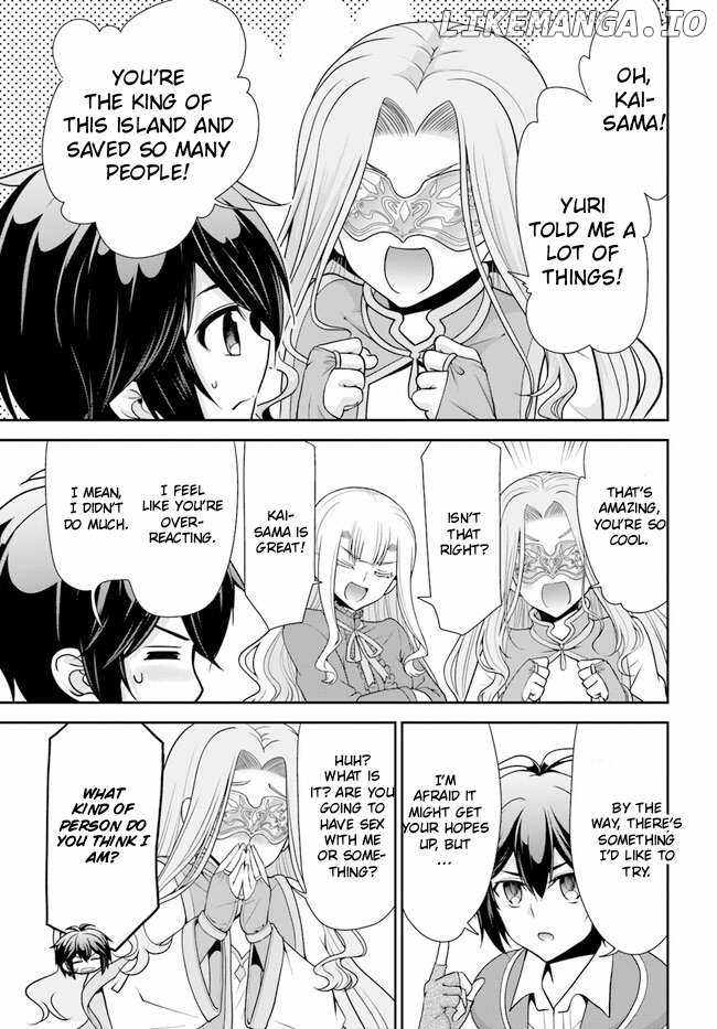 Tenohira Kaitaku Mura de Isekai Kenkokuki: Fueteku Yome-tachi to Nonbiri Mujintou Life Chapter 48 - Page 12