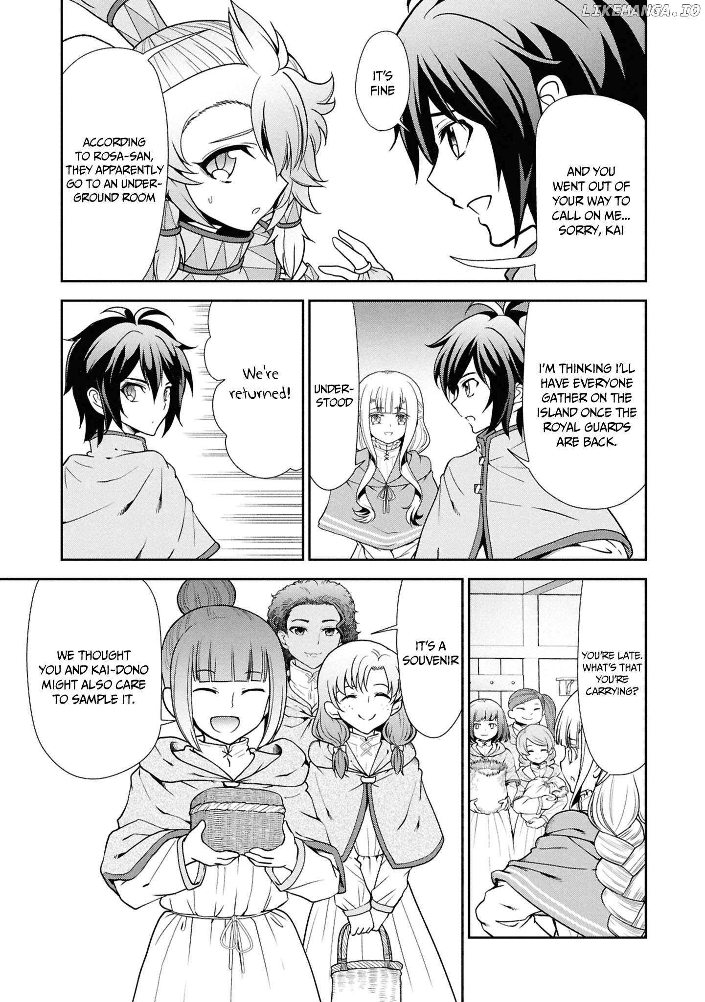 Tenohira Kaitaku Mura de Isekai Kenkokuki: Fueteku Yome-tachi to Nonbiri Mujintou Life Chapter 52 - Page 8