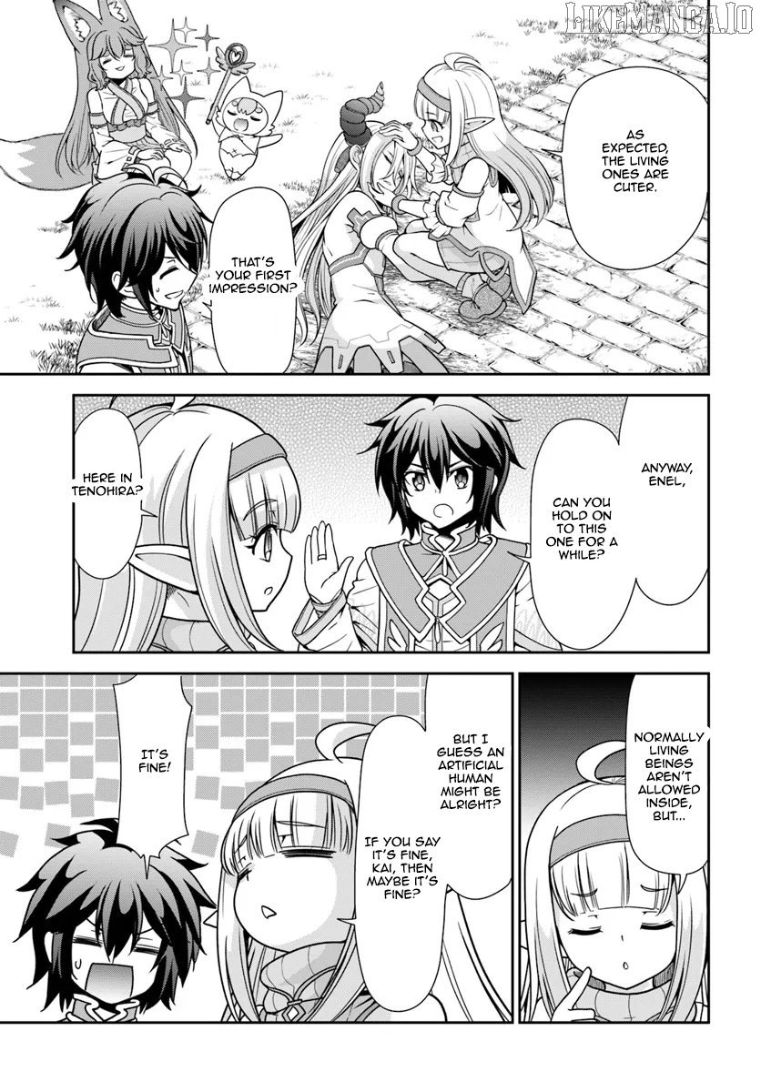 Tenohira Kaitaku Mura de Isekai Kenkokuki: Fueteku Yome-tachi to Nonbiri Mujintou Life Chapter 53 - Page 25