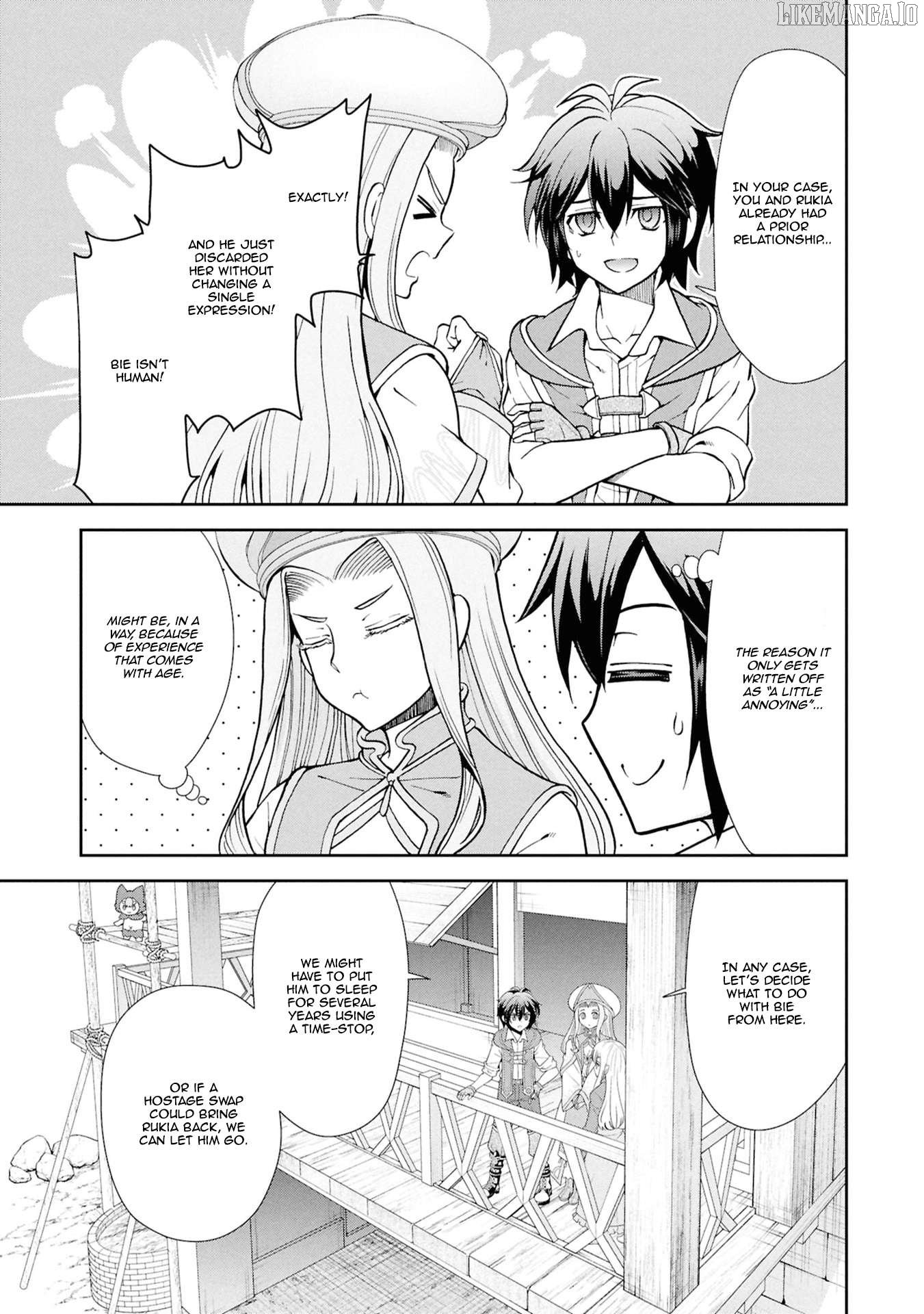 Tenohira Kaitaku Mura de Isekai Kenkokuki: Fueteku Yome-tachi to Nonbiri Mujintou Life Chapter 55 - Page 14