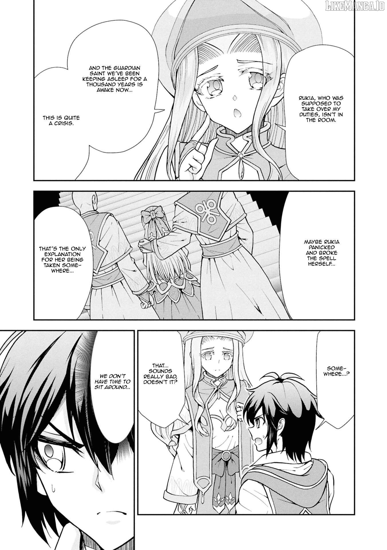 Tenohira Kaitaku Mura de Isekai Kenkokuki: Fueteku Yome-tachi to Nonbiri Mujintou Life Chapter 55 - Page 8
