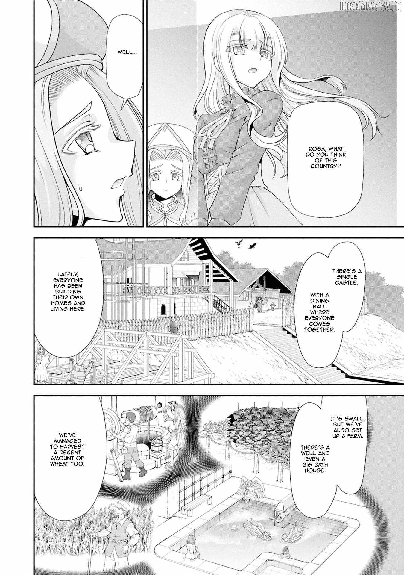 Tenohira Kaitaku Mura de Isekai Kenkokuki: Fueteku Yome-tachi to Nonbiri Mujintou Life Chapter 56 - Page 10