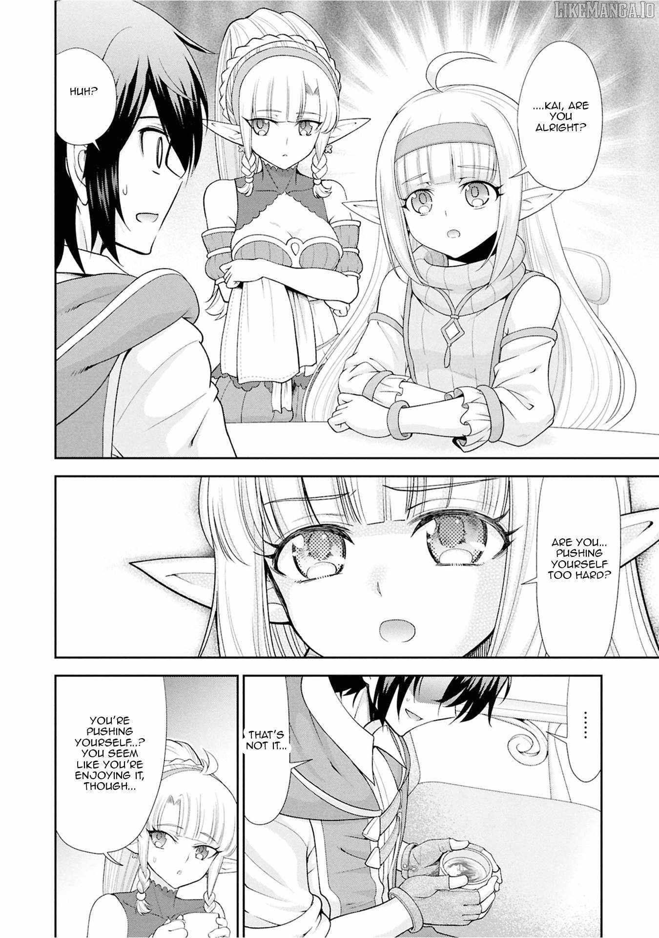 Tenohira Kaitaku Mura de Isekai Kenkokuki: Fueteku Yome-tachi to Nonbiri Mujintou Life Chapter 58 - Page 13