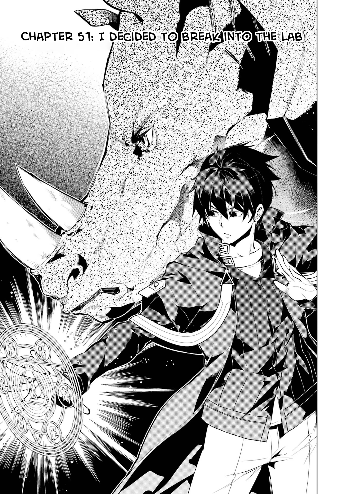 Tensei Kenja no Isekai Raifu ~Daini no Shokugyo wo Ete, Sekai Saikyou ni Narimashita~ Chapter 51.1 - Page 1