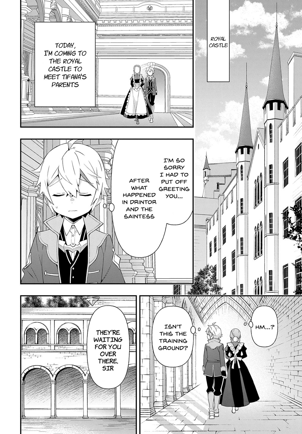 Tensei Kizoku no Isekai Boukenroku ~Jichou wo Shiranai Kamigami no Shito~ Chapter 49 - Page 1