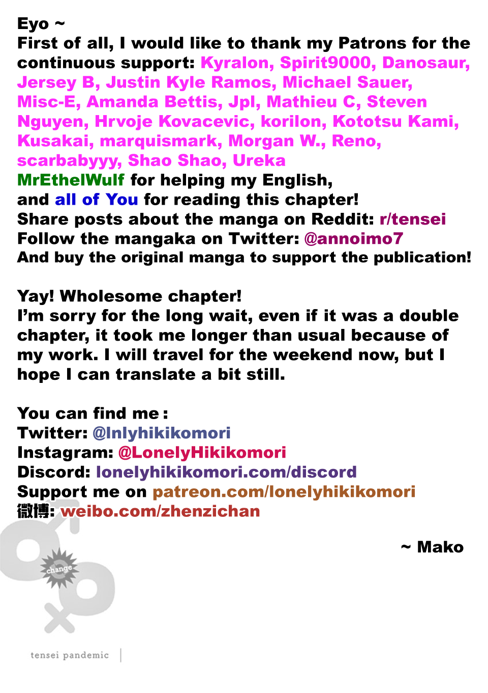Tensei Pandemic Chapter 50 - Page 33