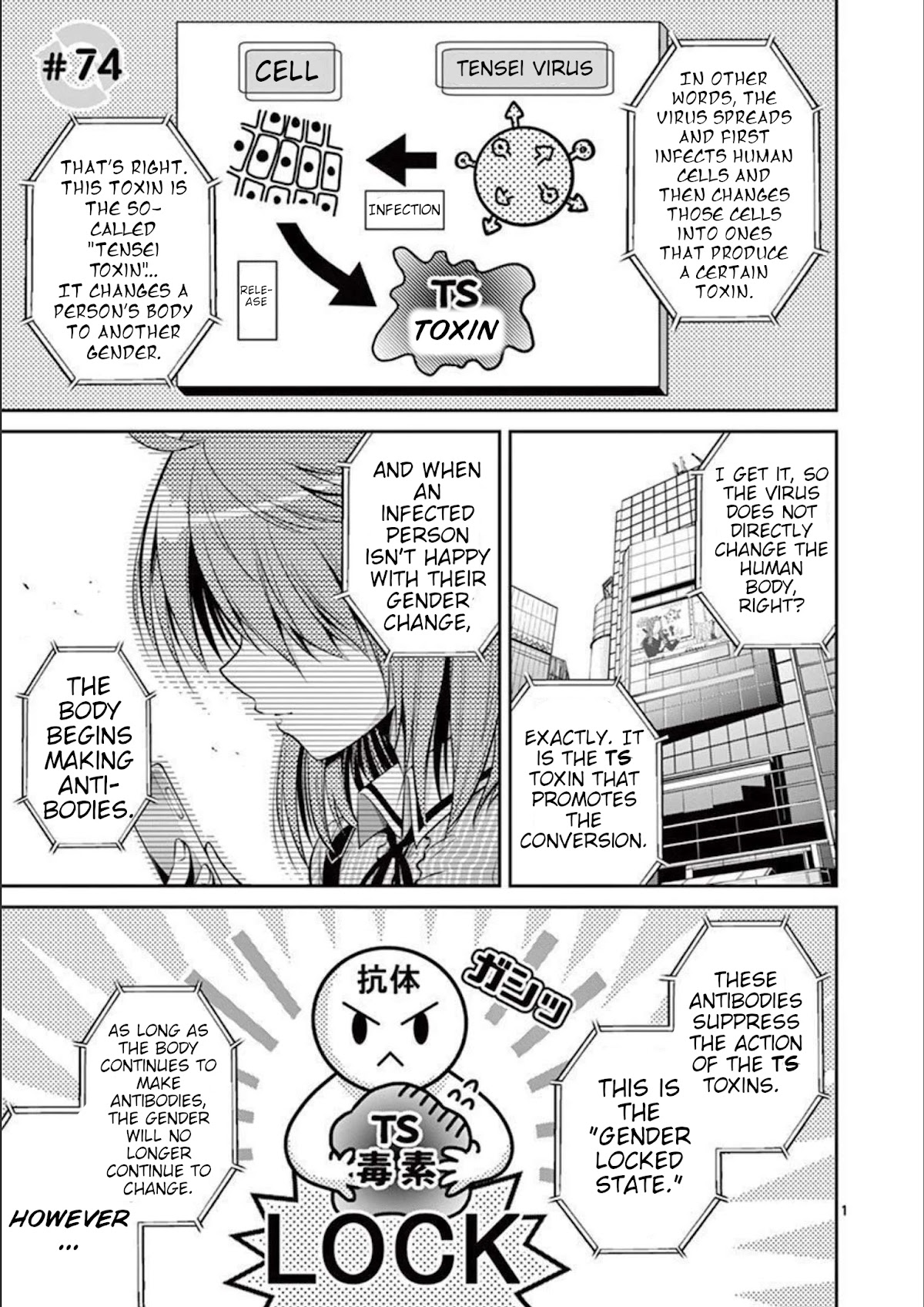 Tensei Pandemic Chapter 74 - Page 1