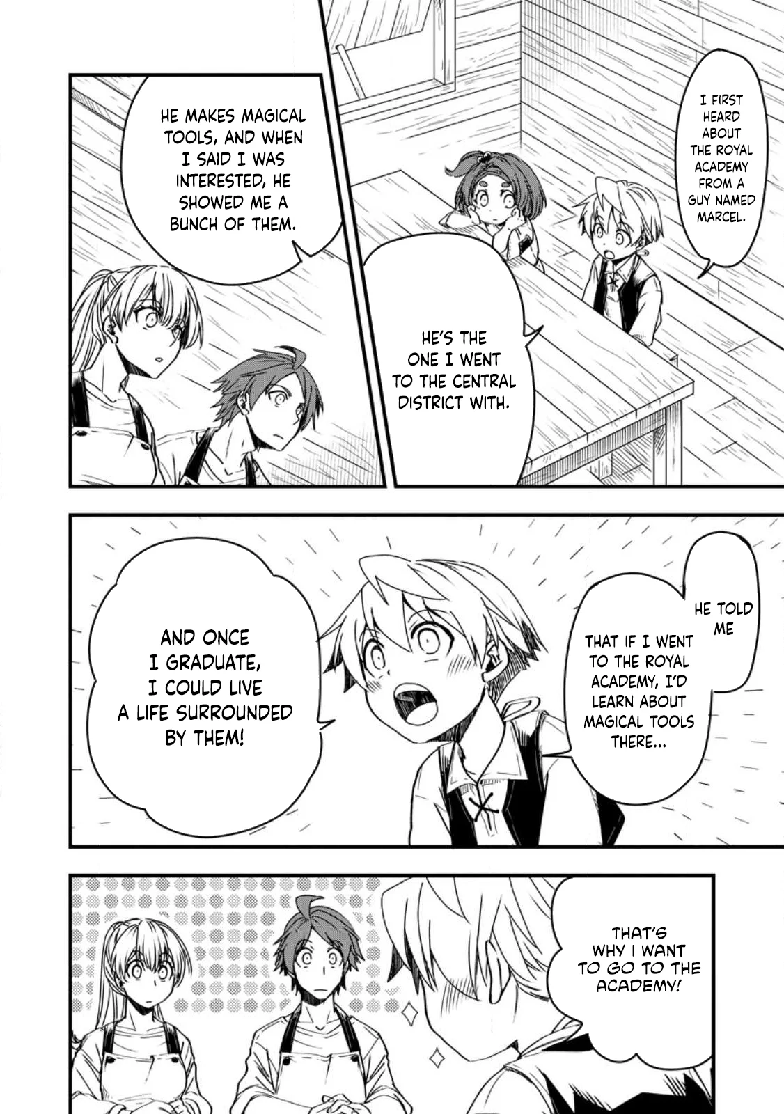 Tensei Shitara Heimin deshita. ~Seikatsu Suijun ni Taerarenai no de Kizoku wo Mezashimasu~ Chapter 10 - Page 2
