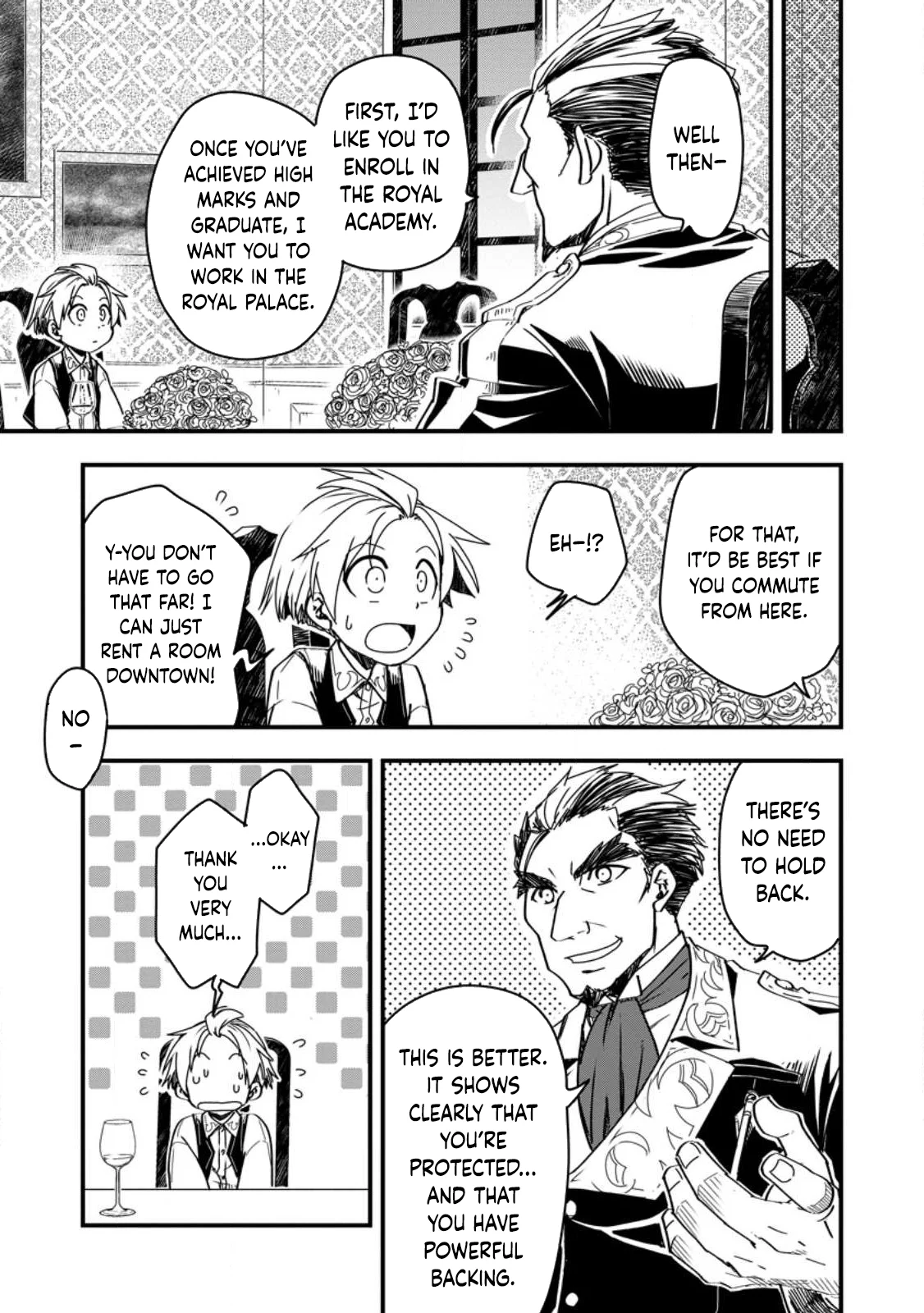 Tensei Shitara Heimin deshita. ~Seikatsu Suijun ni Taerarenai no de Kizoku wo Mezashimasu~ Chapter 9 - Page 4