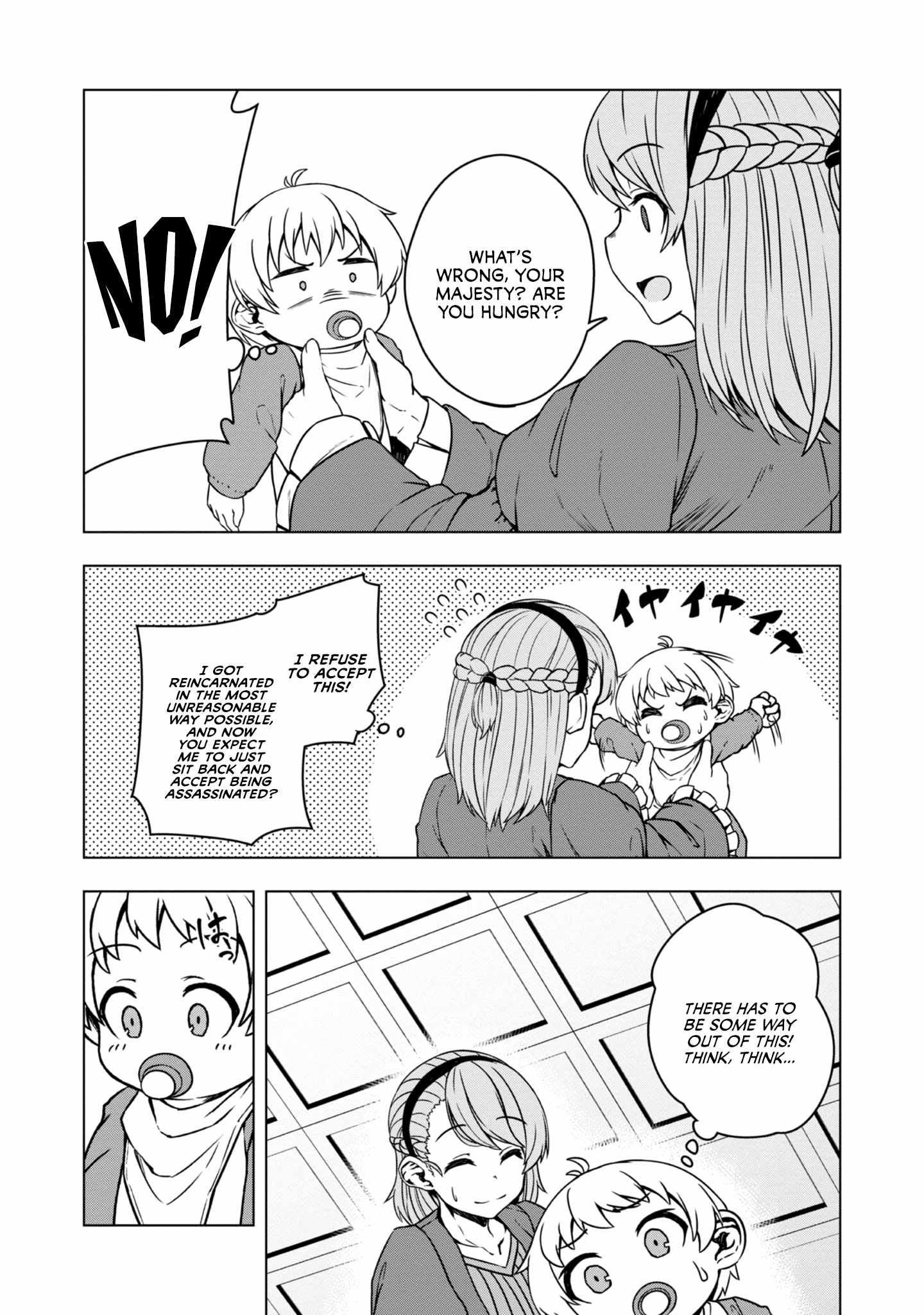Tensei Shitara Koutei deshita ~Umare Nagara no Koutei wa Kono Saki Ikinokoreru ka Chapter 1 - Page 27