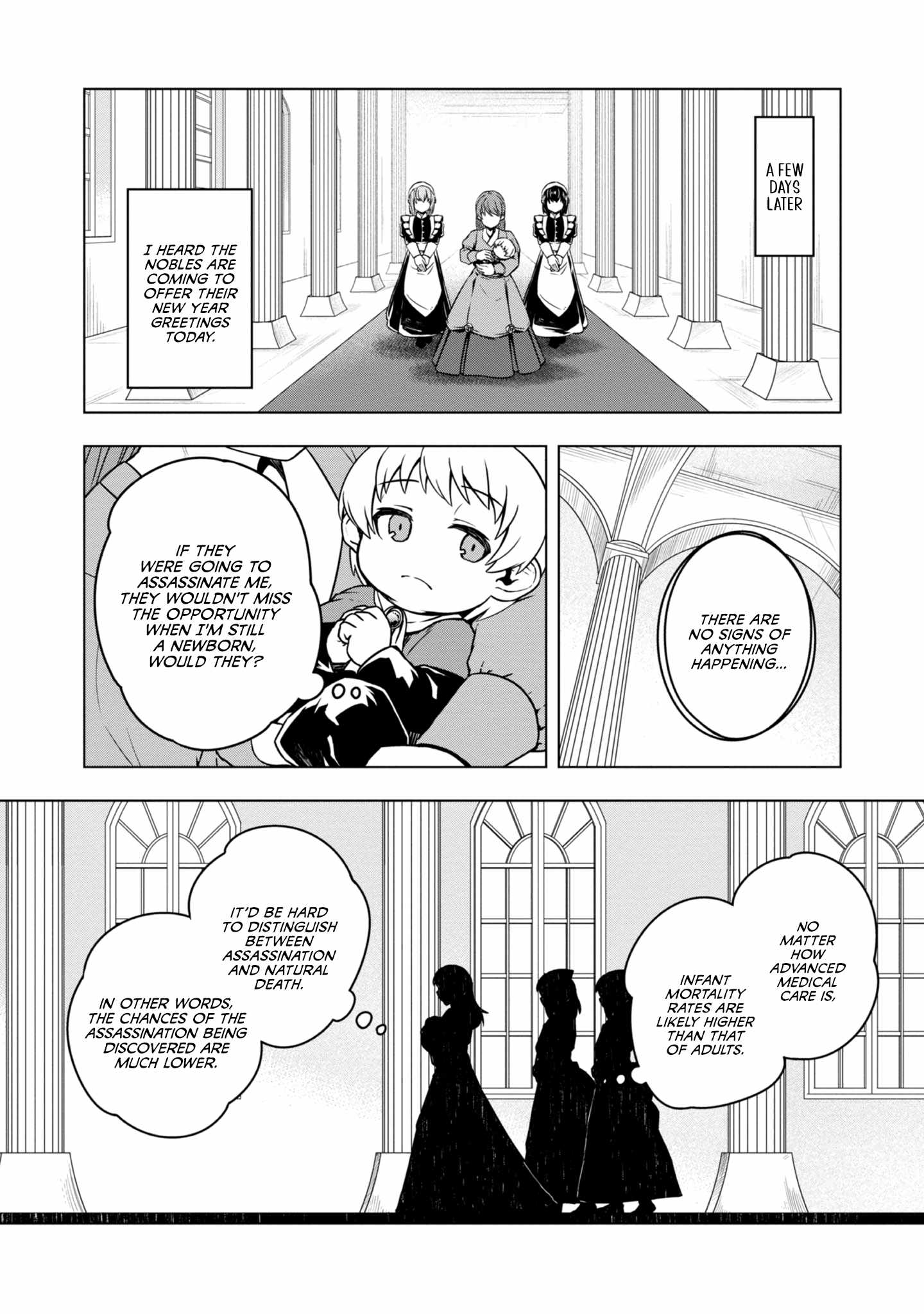 Tensei Shitara Koutei deshita ~Umare Nagara no Koutei wa Kono Saki Ikinokoreru ka Chapter 1 - Page 31