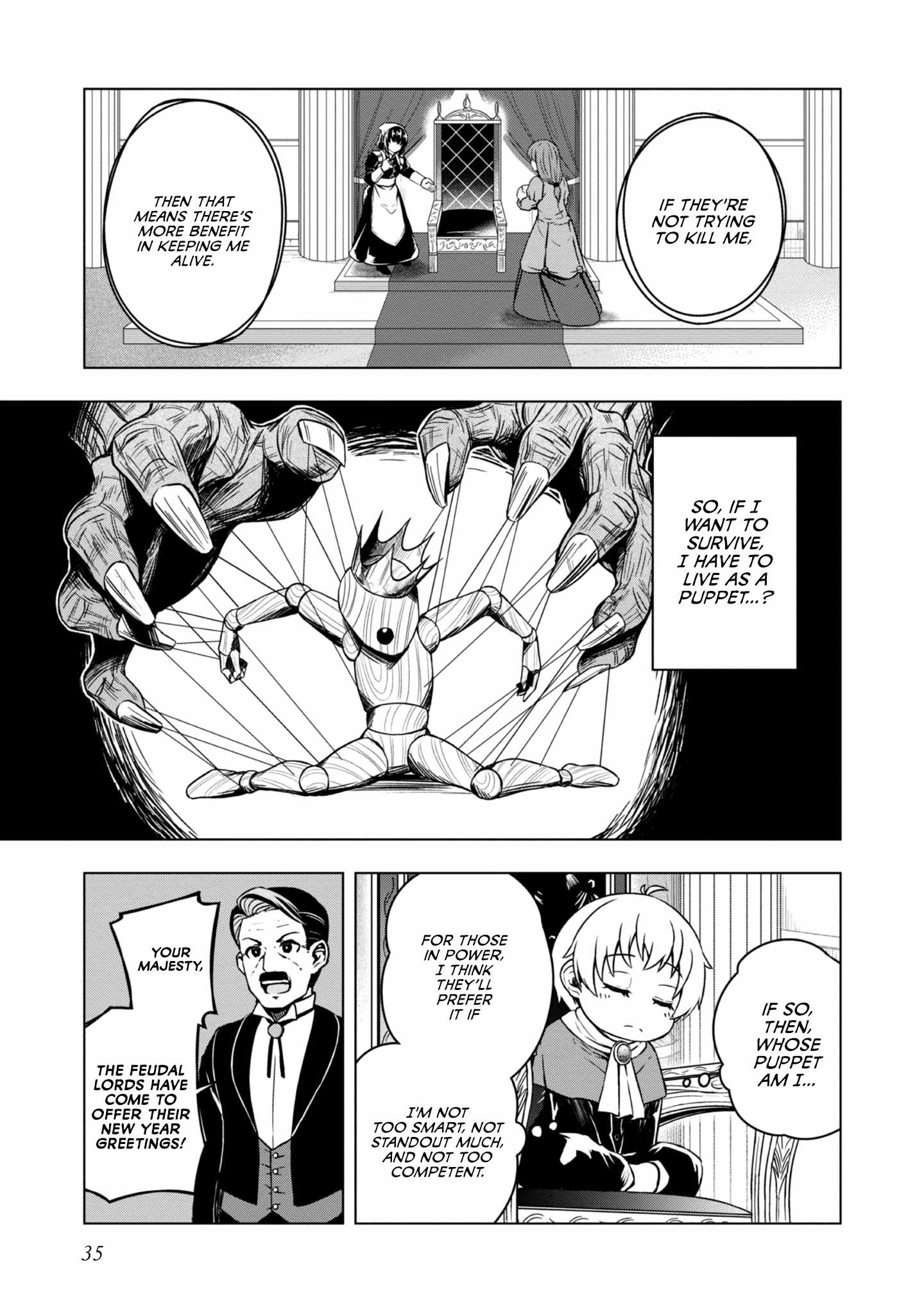Tensei Shitara Koutei deshita ~Umare Nagara no Koutei wa Kono Saki Ikinokoreru ka Chapter 1 - Page 32